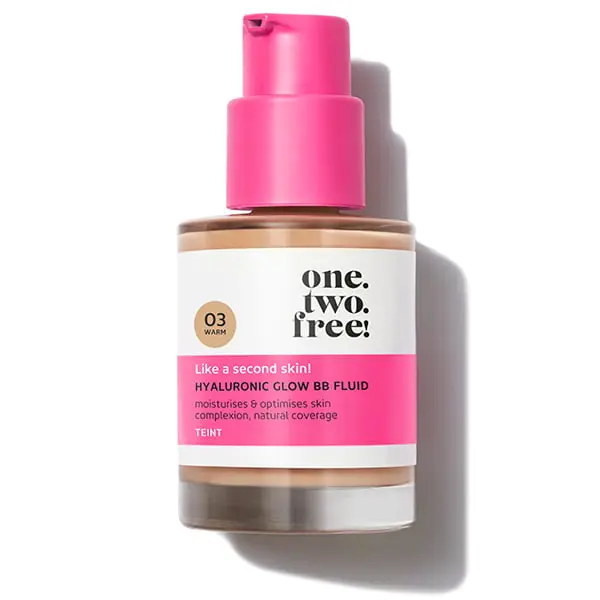 One.Two.Free ONE TWO FREE! Skin-up Hyaluronic Glow BB Cream Fluid