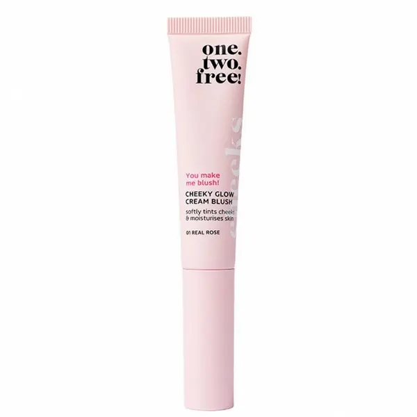 One.Two.Free ONE.TWO.FREE! Cheeky Cream Blush 01 - REAL ROSE 14 ml