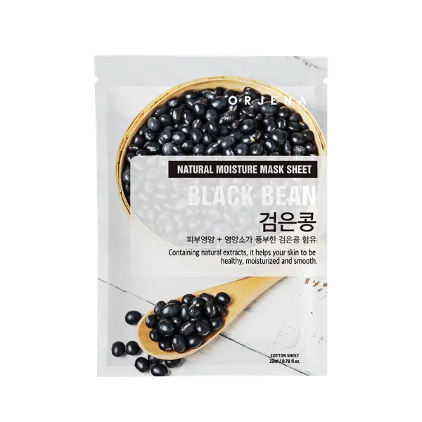 Orjena ORJENA Natural Moisture Sheet Mask – Black Bean