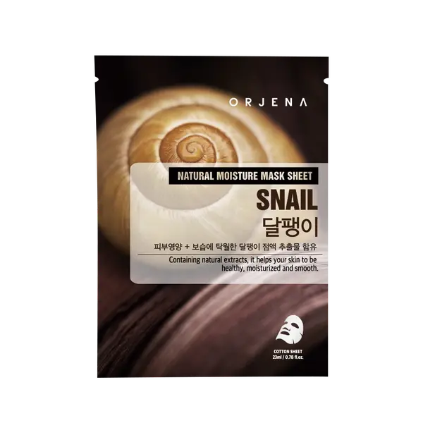 Orjena ORJENA Natural Moisture Sheet Mask – Snail