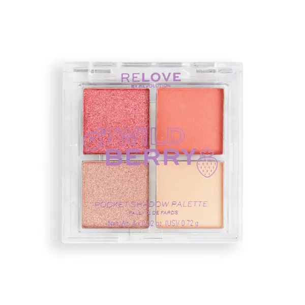 Revolution RELOVE By Revolution  Relove Pocket Size Eyeshadow Palette Wild Dream