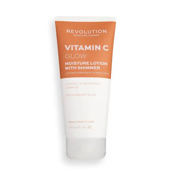 Revolution Skin REVOLUTION Body Skincare Vitamin C (Glow) Moisture Lotion with Shimmer