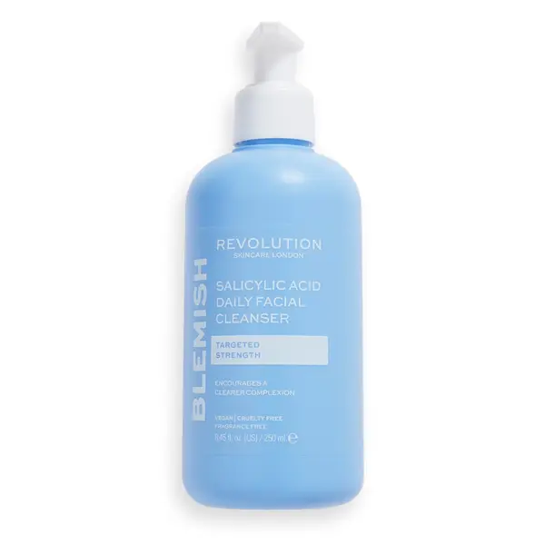 Revolution Skin Revolution Skincare Blemish Targeting Facial Gel Cleanser with Salicylic Acid