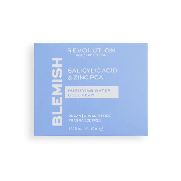 Revolution Skin REVOLUTION Skincare Salicylic Acid & Zinc PCA Purifying Water Gel Cream