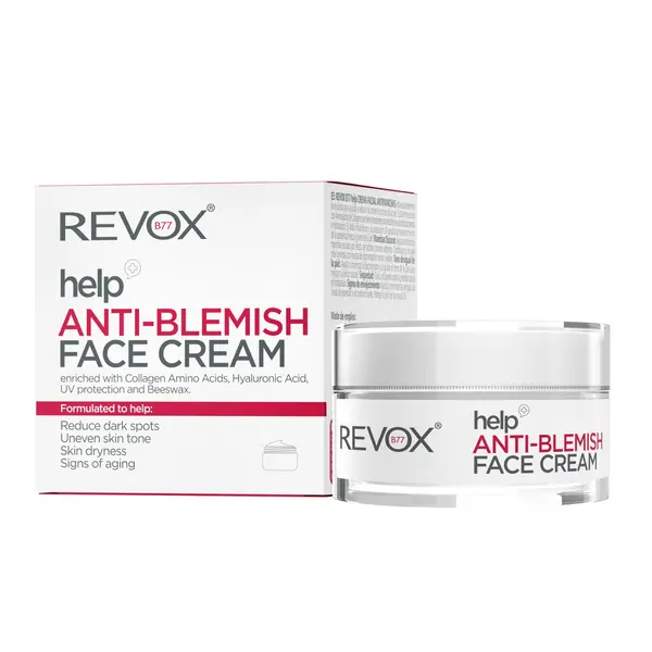 Revox Cosmetics REVOX B77 Help Крем За Лице Против Несъвършенства