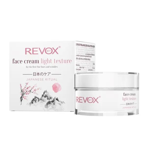 Revox Cosmetics REVOX B77 Japanese Ritual Face Cream Light Texture