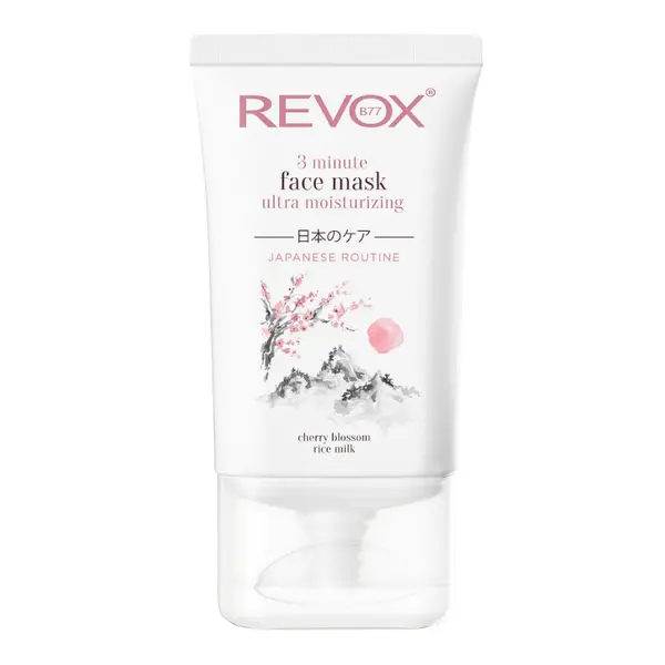 Revox Cosmetics REVOX B77 Japanese Routine 3 Минутна  Хидратираща Маска За Лице