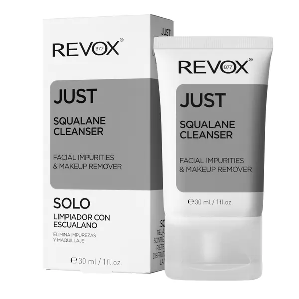 Revox Cosmetics REVOX B77 Just Squalane Cleanser - Facial Impurities & Makeup Remover