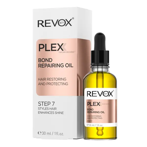 Revox Cosmetics REVOX B77 Plex Bond Repairing Oil Step 7