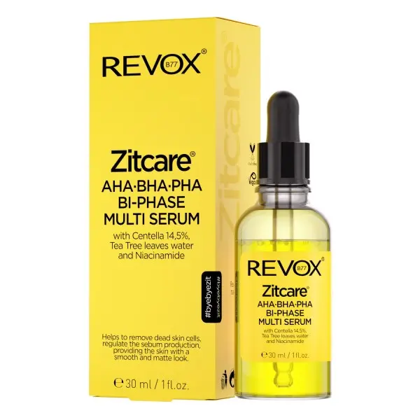 Revox Cosmetics REVOX B77 Zitcare Aha.Bha.Pha. Multi Serum