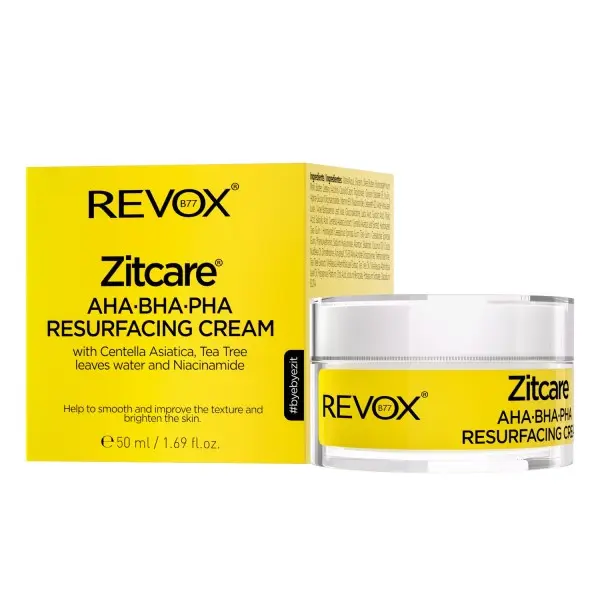 Revox Cosmetics REVOX B77 Zitcare Aha.Bha.Pha. Resurfacing Cream