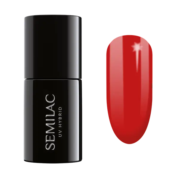 Semilac SEMILAC 063  Uv Gel Polish  Legendary Red