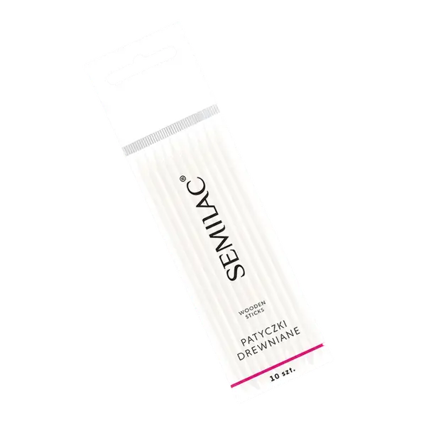 Semilac SEMILAC Wooden Sticks SEMILAC Quality - 10Szt.
