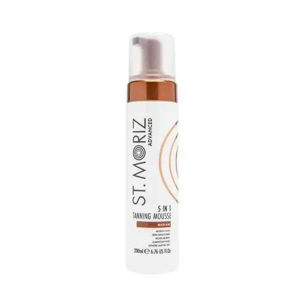 St. Moriz ST MORIZ Advanced  5 In 1 Self Tanning Mousse, Medium