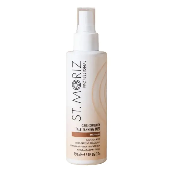 St. Moriz ST MORIZ Professional Clear Complexion Face Tan Mist, Medium