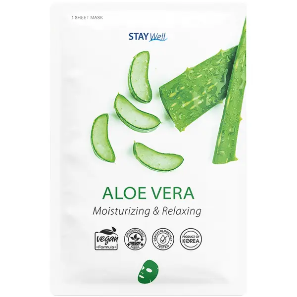 Stay Well STAY Well Vegan sheet mask - ALOE