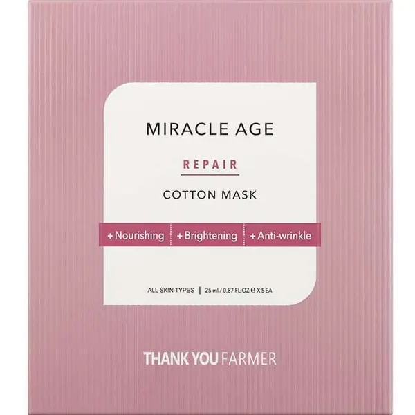 Thank You Farmer THANK YOU FARMER Miracle Age Repair Cotton Mask