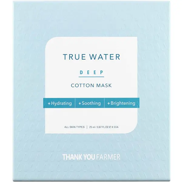 Thank You Farmer THANK YOU FARMER True Water Deep Cotton Mask