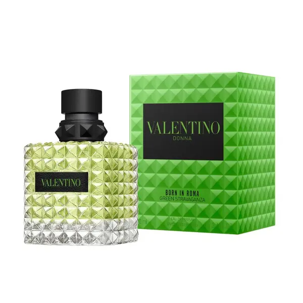 Valentino VALENTINO Donna Born in Roma Green Stravaganza