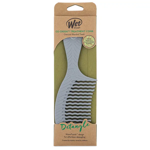 Wet Brush WET BRUSH Go Green Treatment Comb Charcoal
