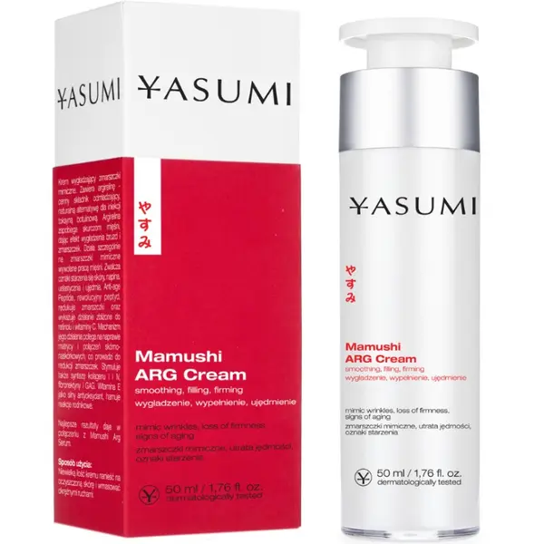 Yasumi YASUMI MAMUSHI Cream with argirelin that reduces mimic wrinkles
