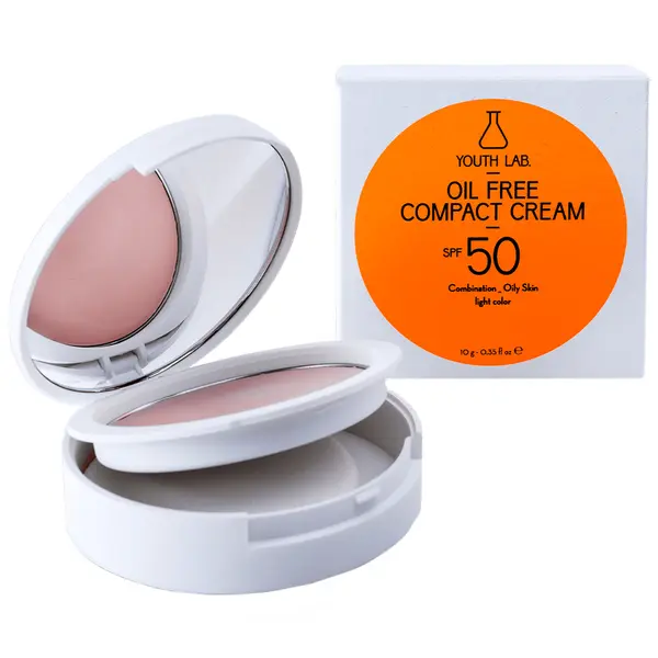Youth Lab. YOUTH LAB Oil Free Compact Cream Spf 50 Light Color