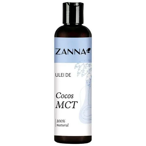 Zanna 100% натурално MCT кокосово масло - Zanna, 200 мл