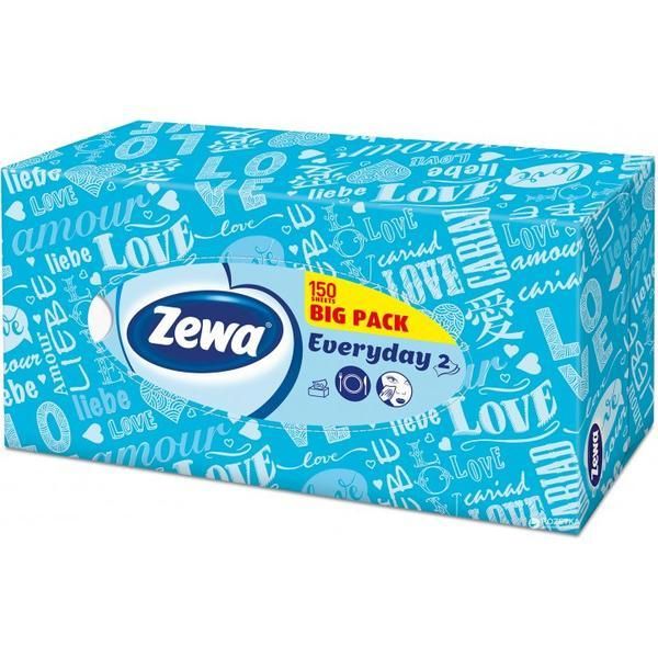 Zewa 2-слойни кърпички за лице - Zewa Everyday Big Pack, 1 кутия