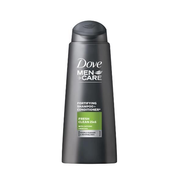 Dove 2 в 1 Укрепващ шампоан и балсам за мъже - Dove Men Care Fresh Clean 2 в 1, 250 мл