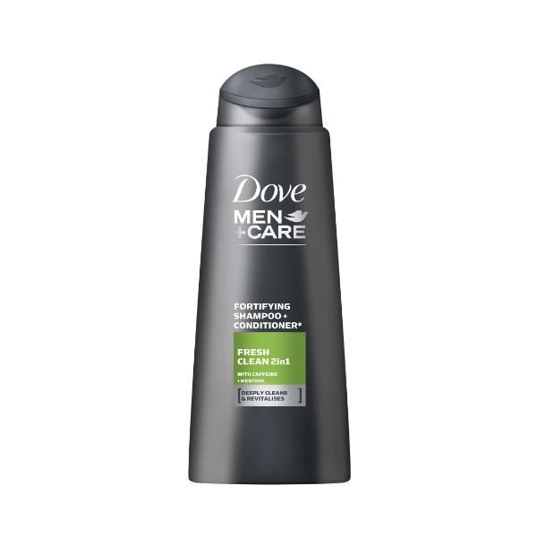 Dove 2 в 1 Укрепващ шампоан и балсам за мъже - Dove Men Care Fresh Clean 2 в 1, 400 мл