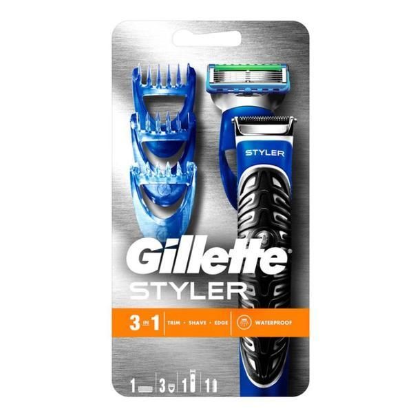 Gillette 3 в 1 самобръсначка - Gillette Fusion ProGlide Styler, 1 бр