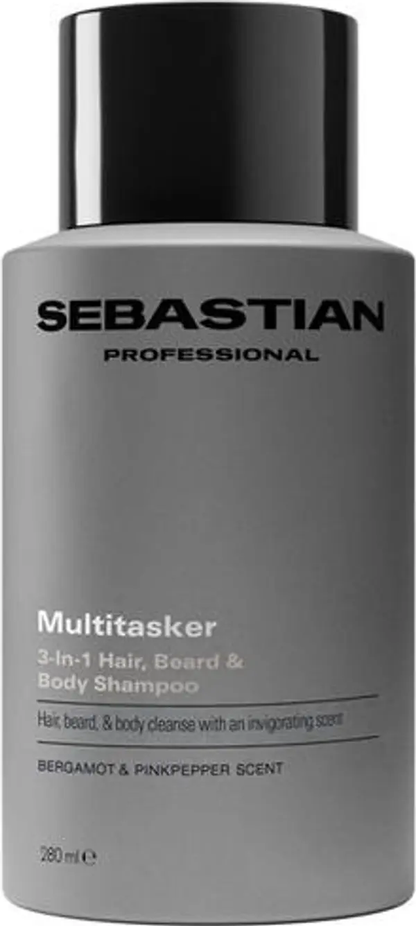 Sebastian Professional 3-в-1 шампоан за мъже за коса, тяло и брада - Sebastian Professional Multitasker 3-в-1, 280 мл