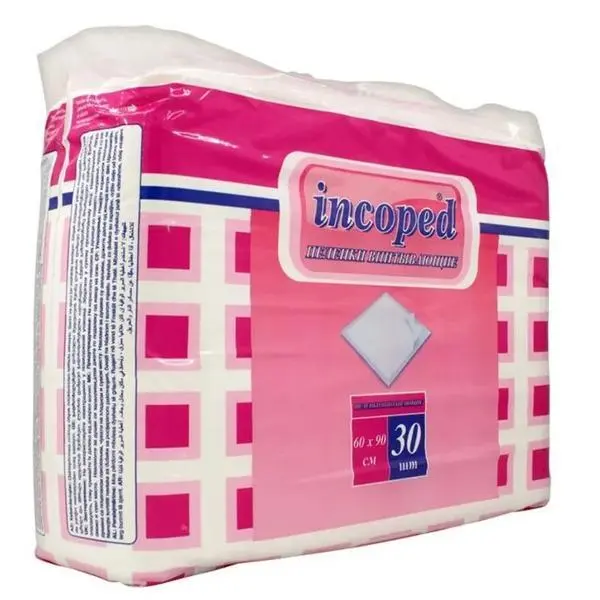 Paksel Абсорбиращи подложки Incoped за еднократна употреба, 60 x 90 см - Paksel, 30 бр
