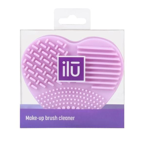 Ilu Аксесоар за почистване на четки Ilu Makeup Brush Cleaner Purple, 1бр