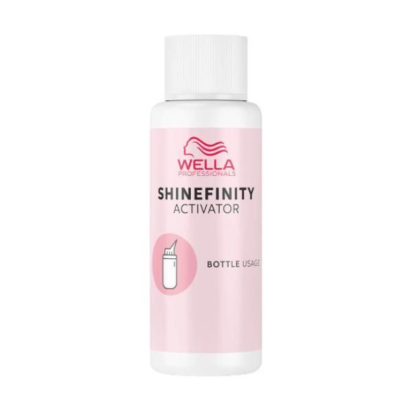 Wella Professionals Активатор за апликатор - Wella Professionals Shinefinity Activator 2% - Използване на бутилка, 60 мл