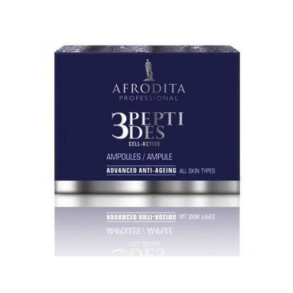Cosmetica Afrodita Ампули Anti-Age 3Peptides Cell-Active Козметика Afrodita - 5 x 1,5 мл