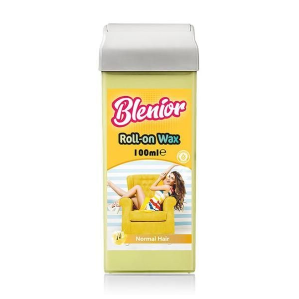Blenior >Епилиращ восък за еднократна употреба - Blenior Roll-On Wax, 100 мл