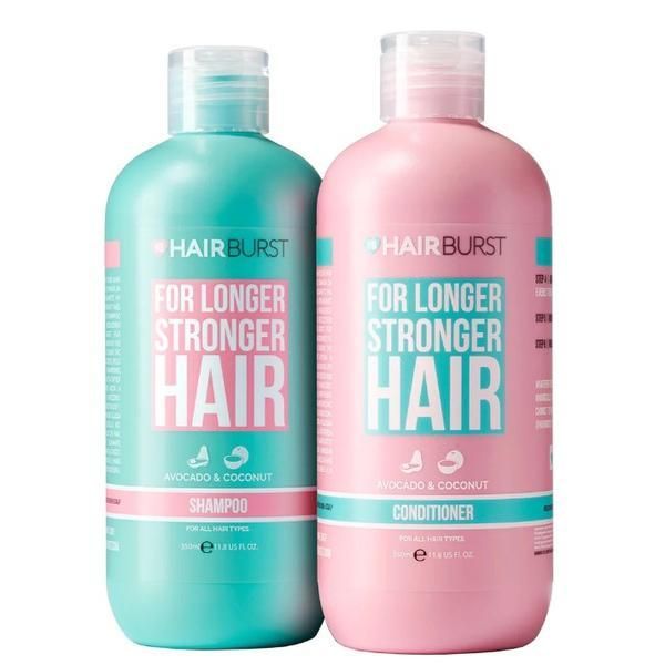 Hairburst &gt;Комплект шампоан и балсам за укрепване и ускоряване на растежа на косата - Hairburst For Longer Stronger Hair Шампоан и балсам, 1 комплект