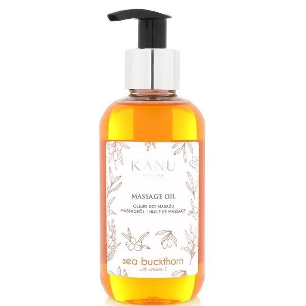 Kanu Nature &gt;Професионално масажно олио с морски зърнастец и витамин Е - KANU Nature Massage Oil Professional Seabuckthorn с витамин Е, 200 мл