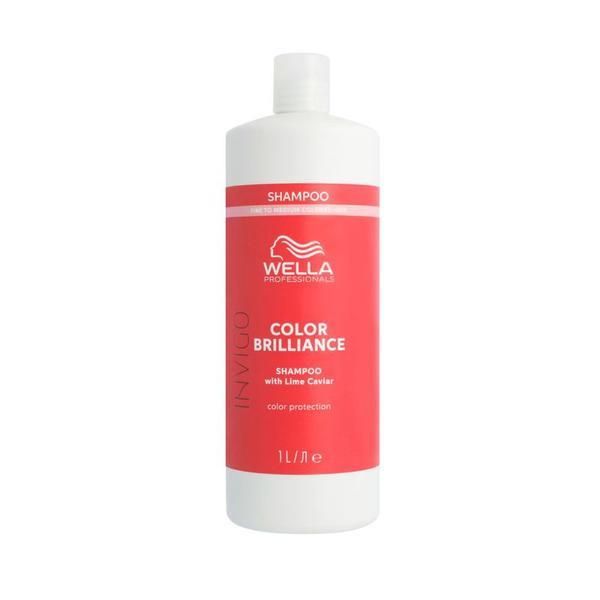 Wella Professionals &gt;Шампоан за тънка/нормална боядисана коса - Wella Professionals Invigo Color Brilliance Fine/Normal Shampoo, версия 2023, 1000 мл