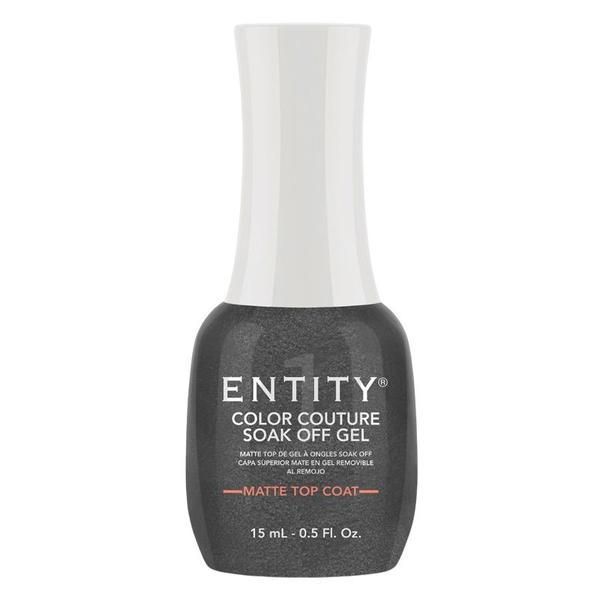 Entity &gt;Топ протектор Матиращ за нокти - Entity Colour Couture Soak Off Gel Matte Top Coat, 15 мл