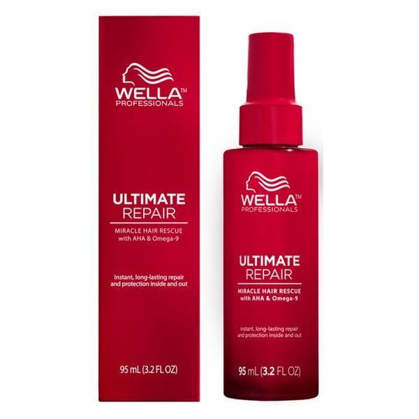 Wella Professionals &gt;Възстановяващ серум за 90 секунди с AHA и Омега 9 за увредена коса Стъпка 3 - Wella Professionals Ultimate Repair Miracle Rescue, 95 мл
