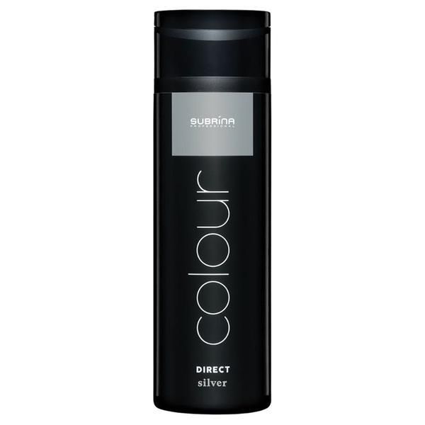 Subrina &lt;b&gt;Сребърен пигментиран гел за боядисване на коса - Subrina Professional Color Direct Silver, 200 мл