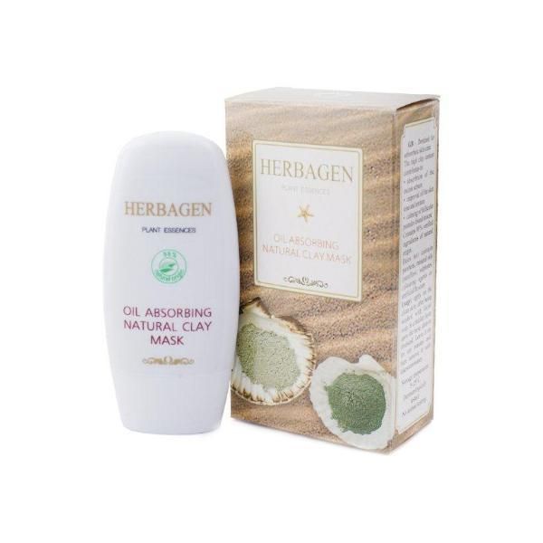 Herbagen Анти себумна маска с глина Herbagen, 50г