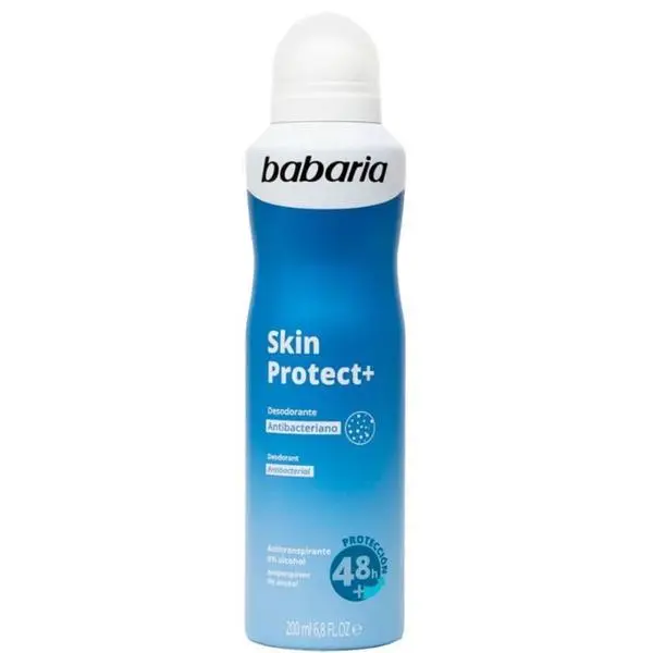 Babaria Антибактериален дезодорант спрей без алкохол - Babaria Skin Protect+ , 200 мл