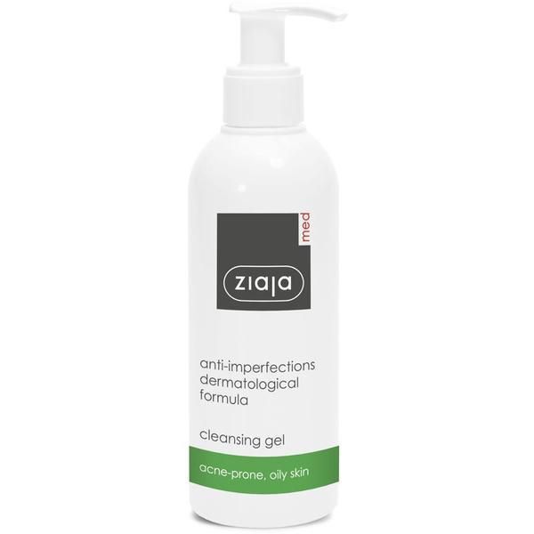 Ziaja Антибактериален почистващ гел - Ziaja Med Anti-Imperfections Cleansing Gel, 200 мл