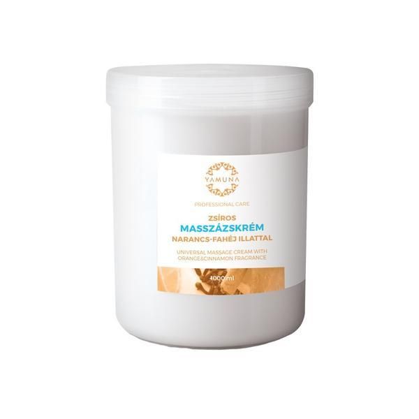 Yamuna Антицелулитен масажен крем с канела и портокали, Yamuna 1000 мл