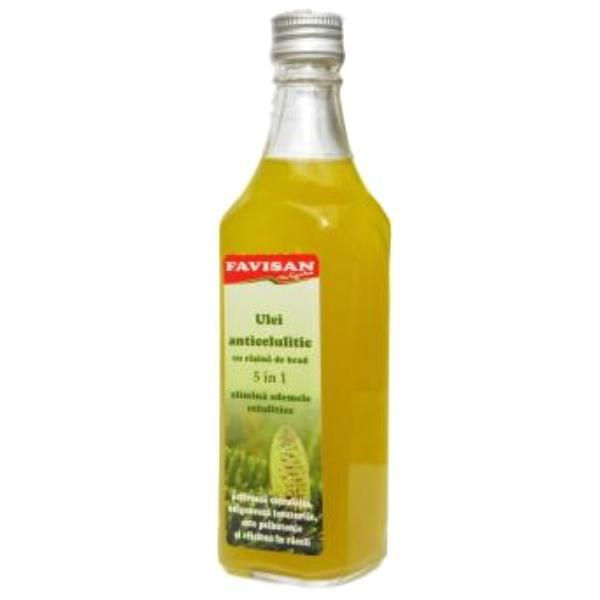 Favisan Антицелулитно масло с корен от брад 5 в 1 Favisan, 100мл