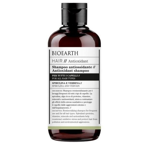 Bioearth Антиоксидантен шампоан Bioearth, 250 мл