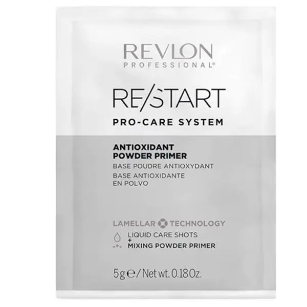 Revlon Professional Антиоксидантна пудра за съживяване на косата - Revlon Professional Re/Start Pro-Care System Antioxidant Powder Primer, 30 x 5 гр